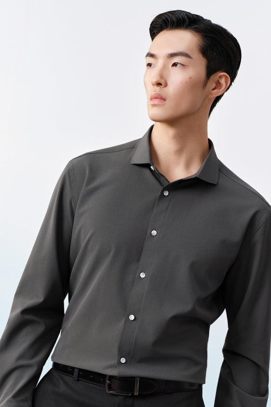 G2000 MAN-non-iron-long-sleeve-dress-shirt-61123523-Grey