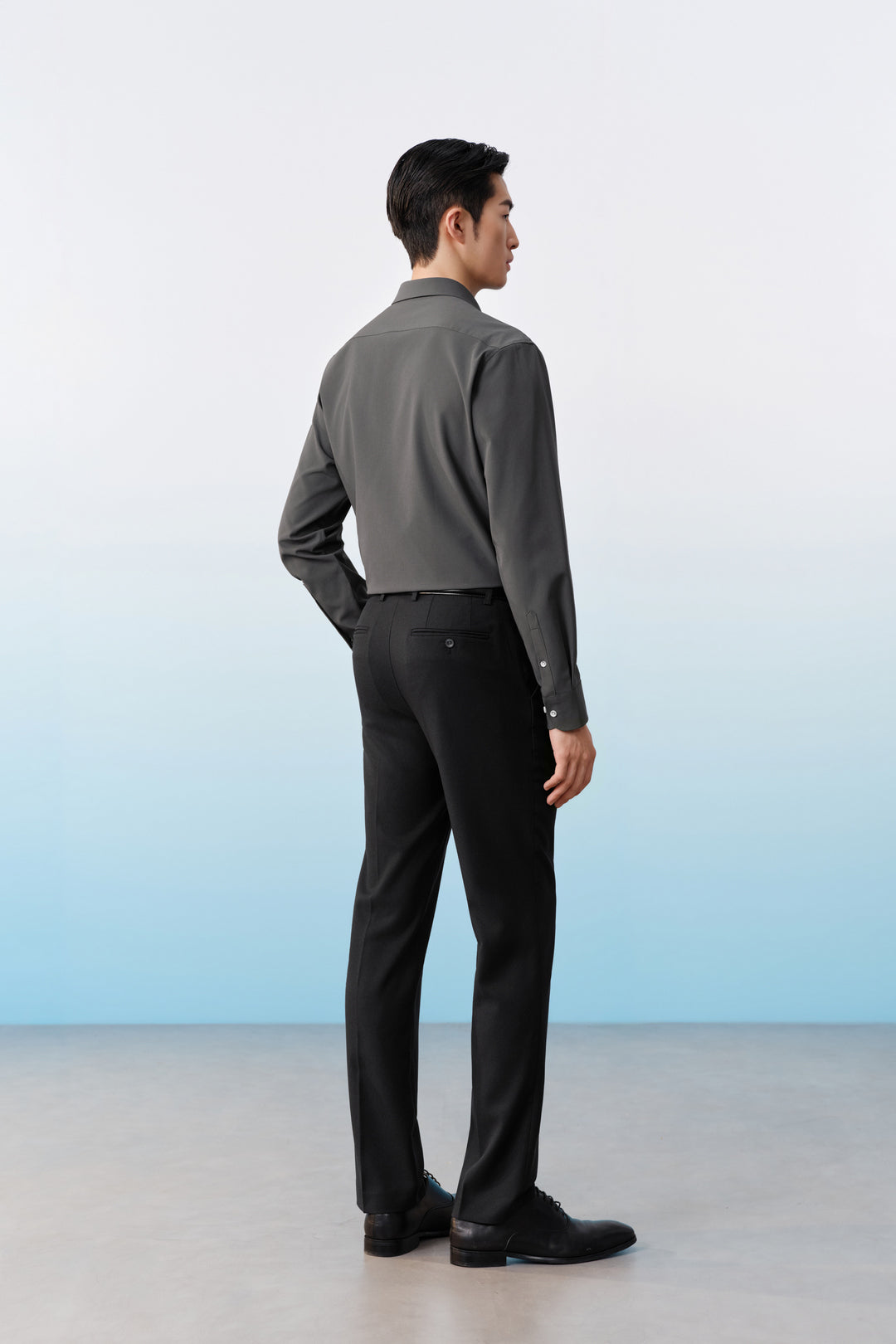 Non-Iron 長袖商務恤衫