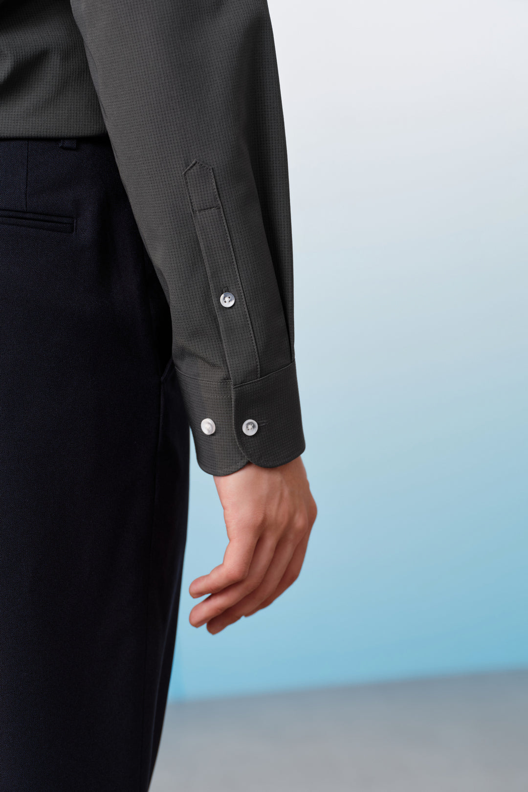 Non-Iron 長袖商務恤衫