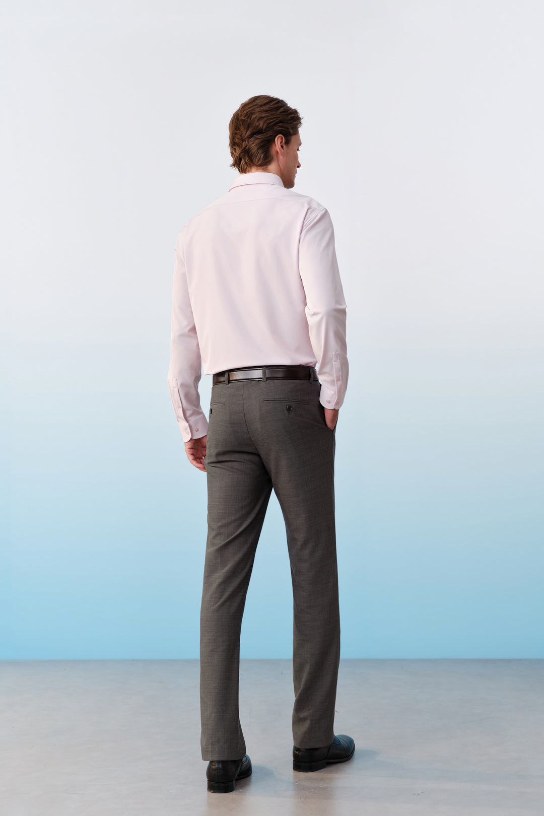 Non-Iron 長袖商務恤衫