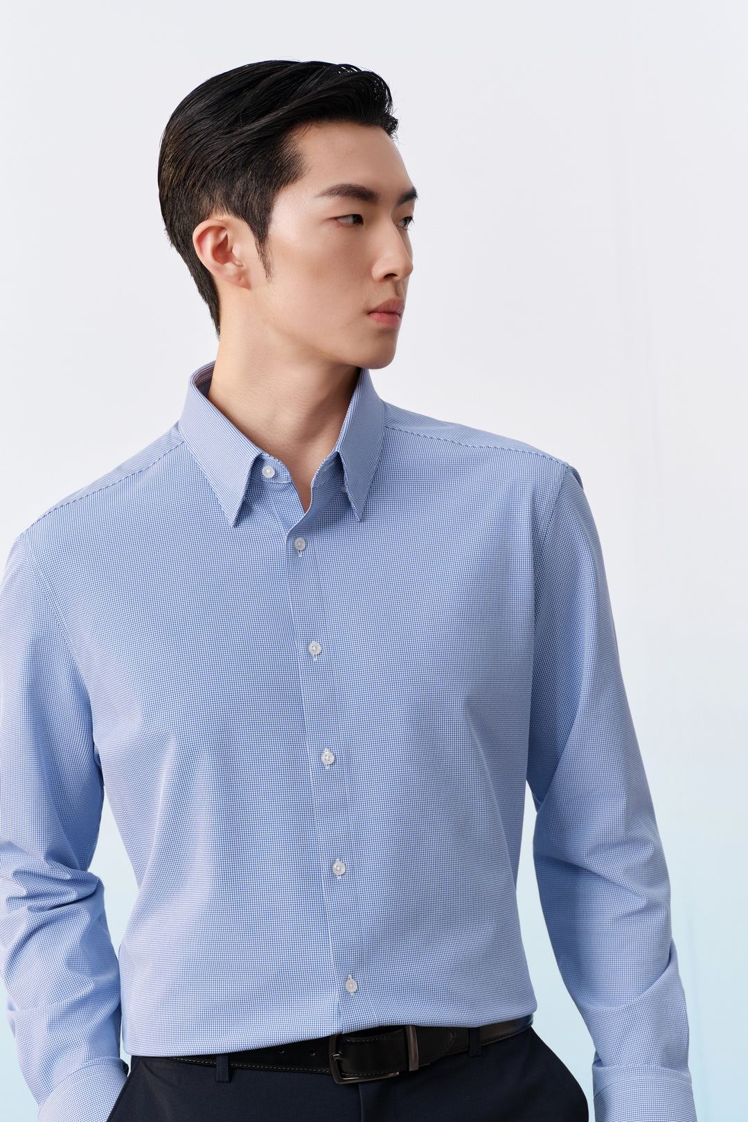 G2000 MAN-non-iron-long-sleeve-dress-shirt-61123673-Blue