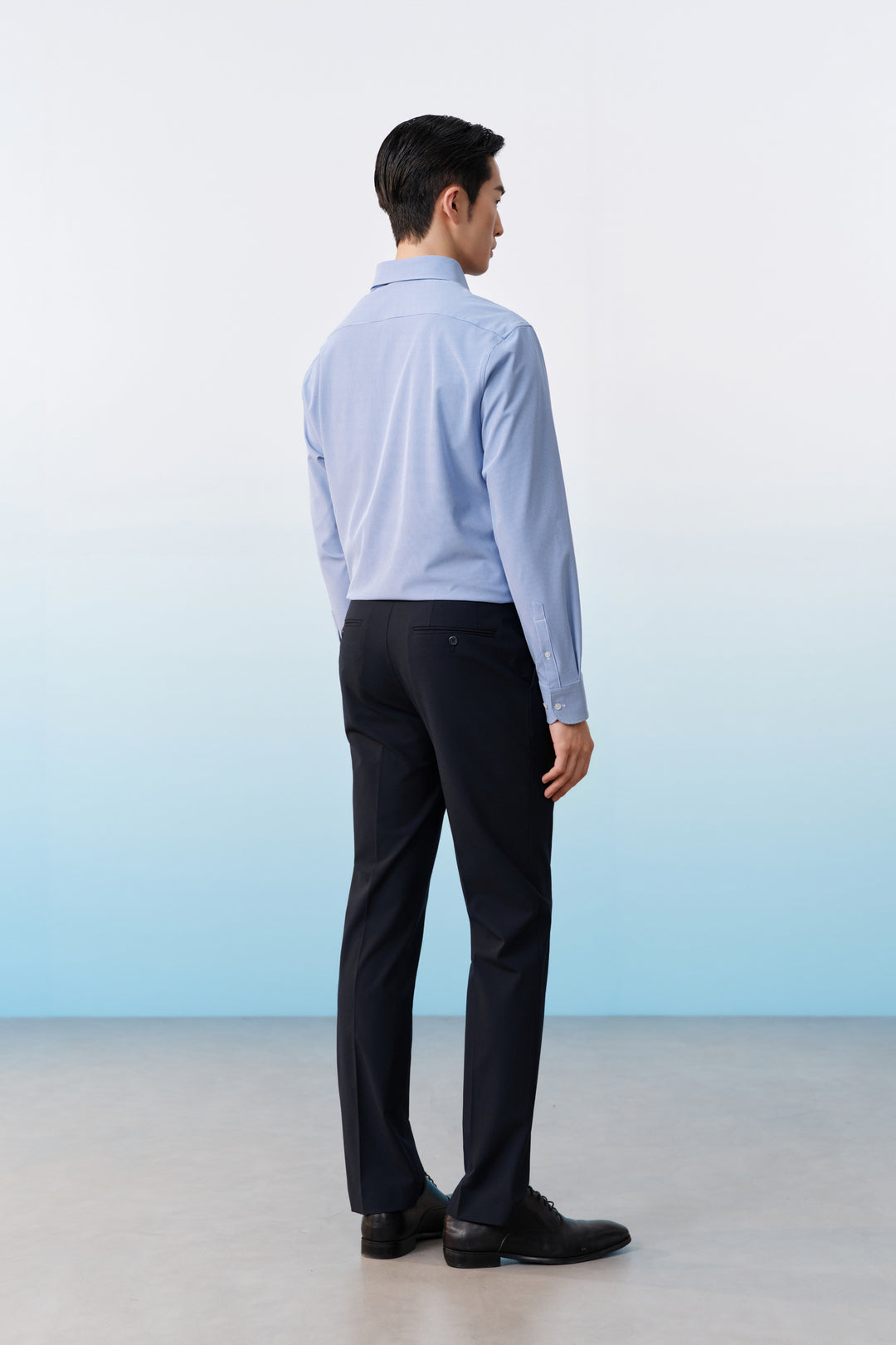 Non-Iron 長袖商務恤衫