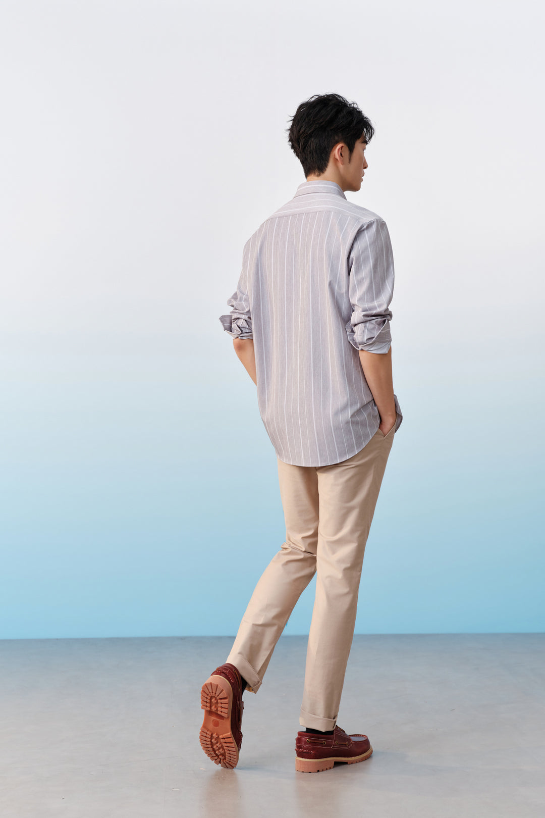 Non-Iron 長袖商務恤衫