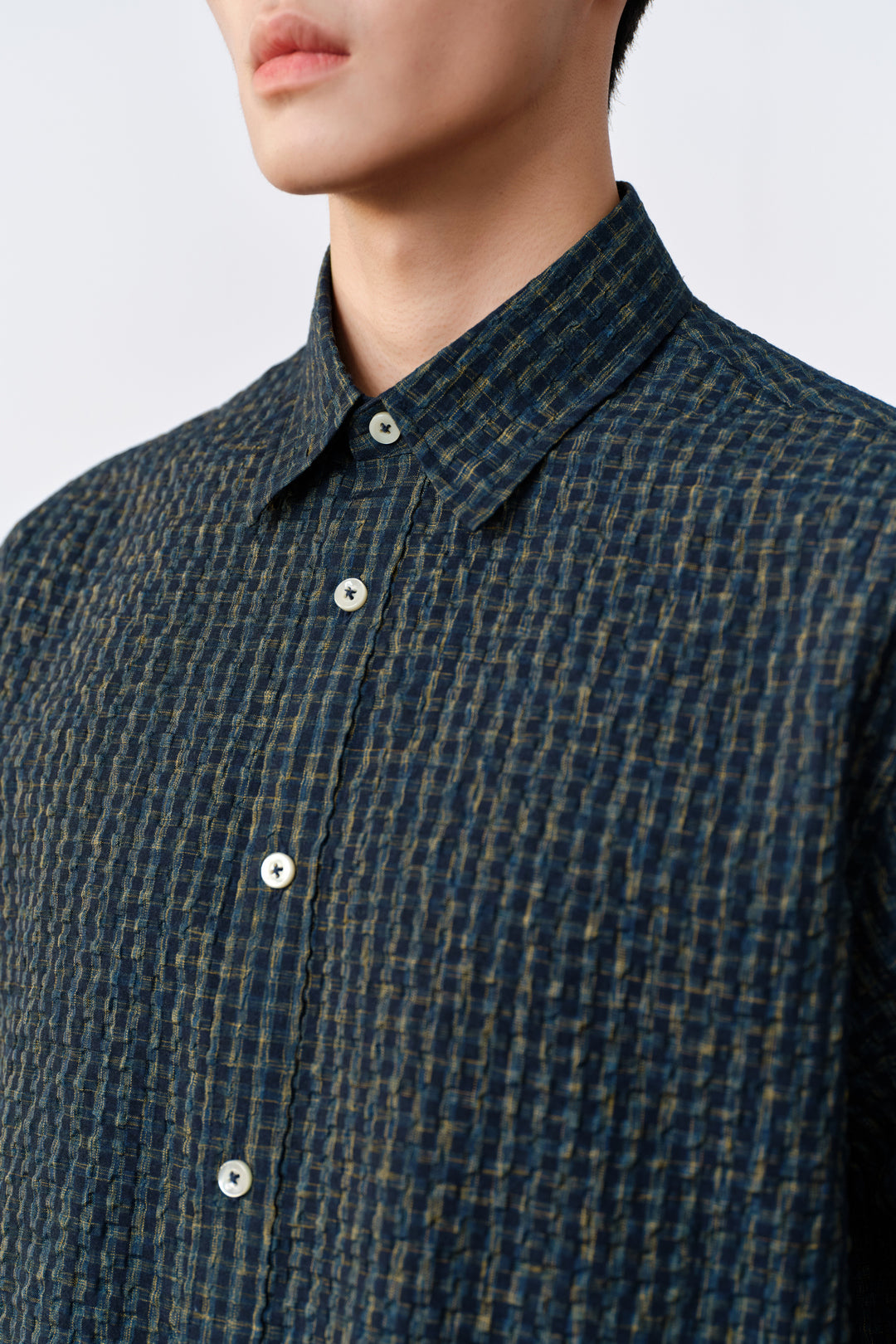 Relax Fit Long-Sleeve Casual Shirt