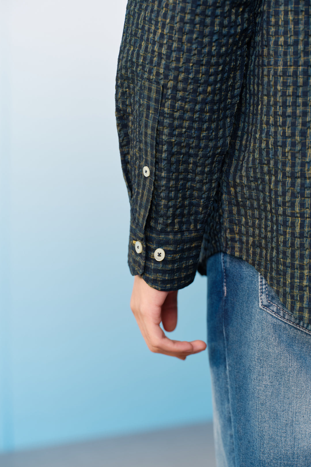 Relax Fit Long-Sleeve Casual Shirt