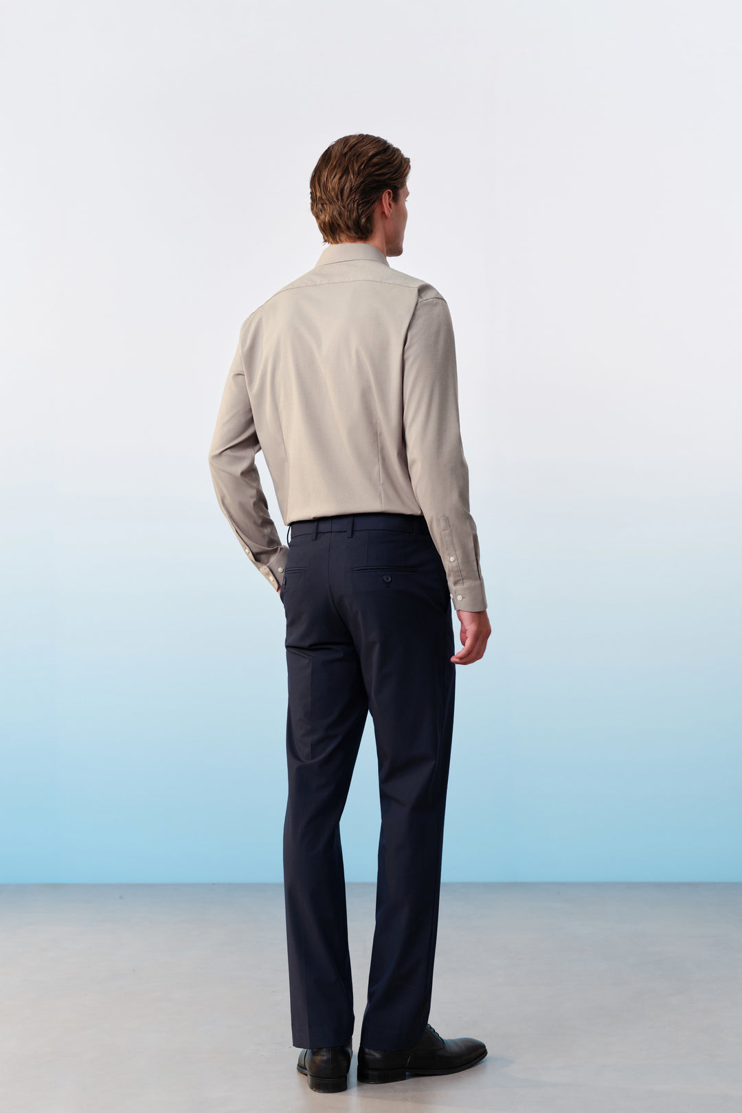 Non-Iron 長袖商務恤衫