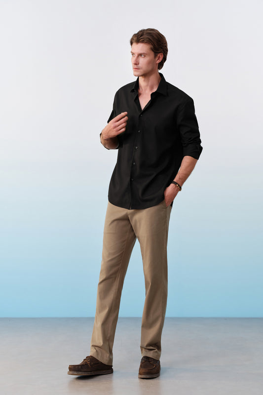 Non-Iron Long-Sleeve Dress Shirt
