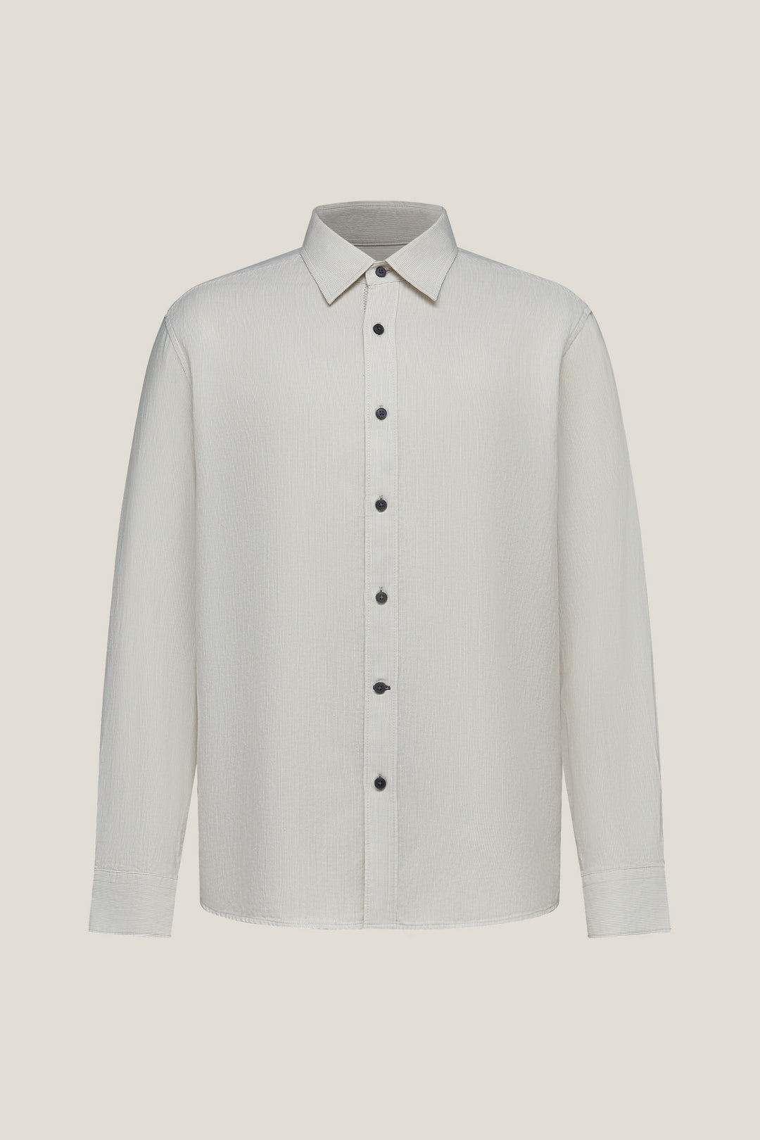 G2000 MAN-lyocell-blend-long-sleeve-casual-shirt-61127748-Beige