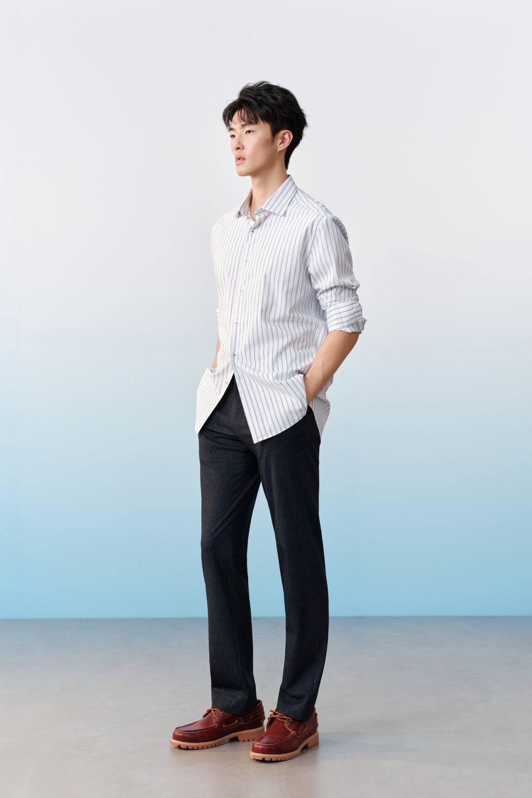 Easy Ironing 長袖商務恤衫