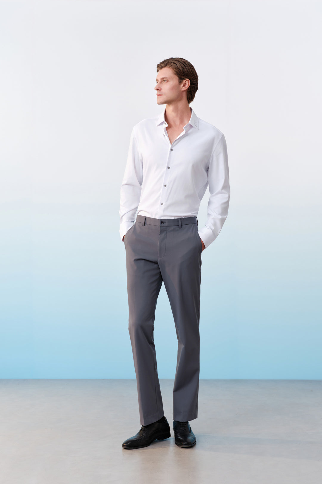 Easy Ironing Long-Sleeve Dress Shirt