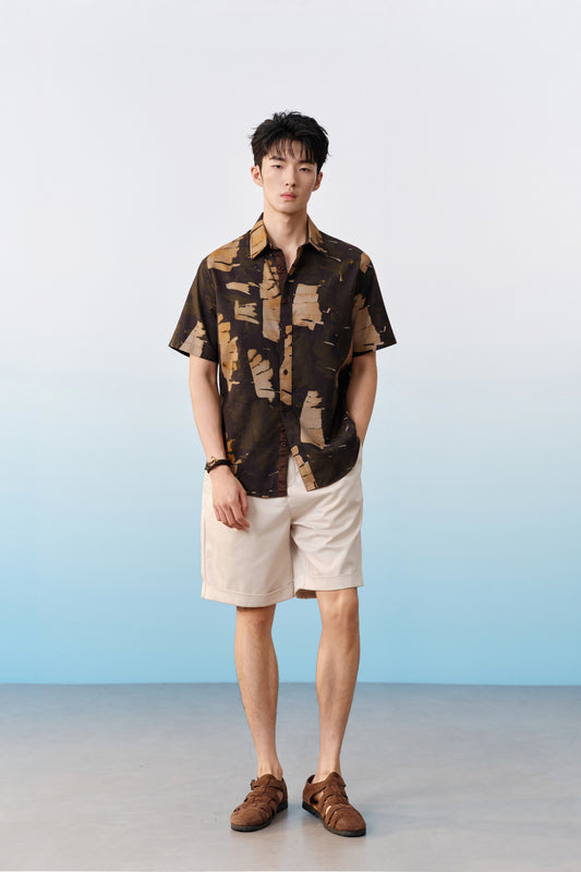 Non-Iron Short-Sleeve Casual Shirt