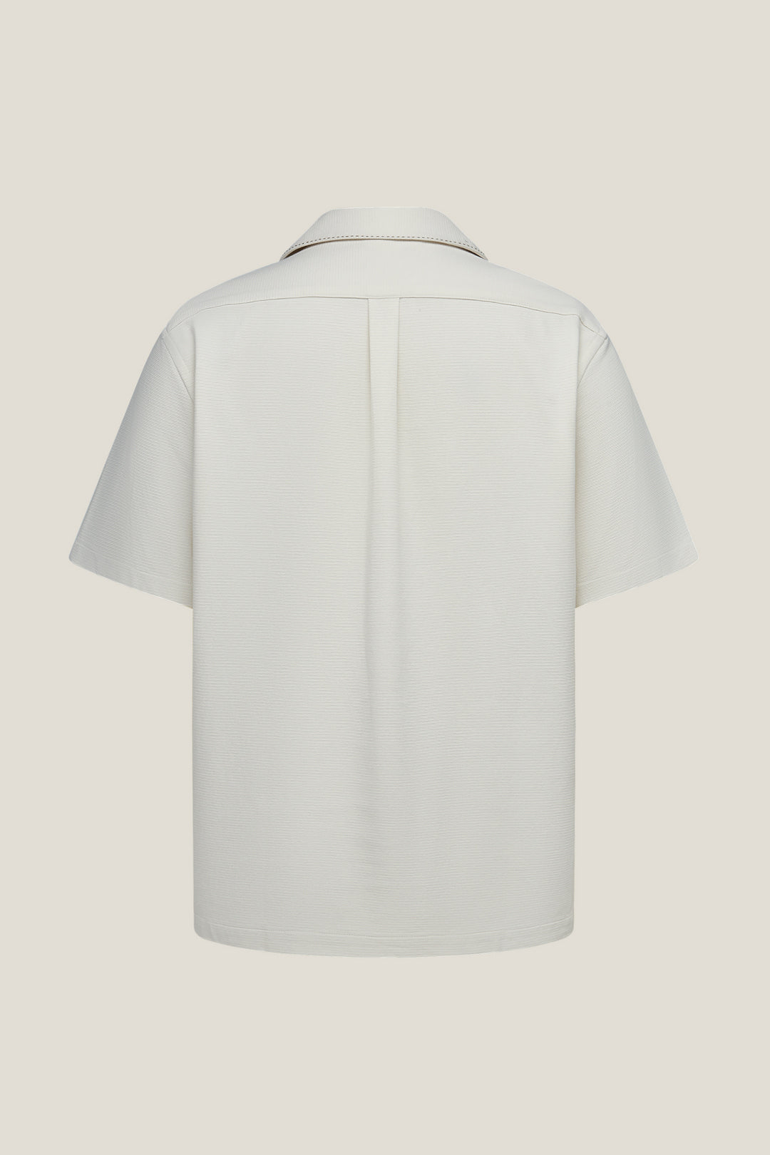Cotton Blend Knit | Cotton Blend Short-Sleeve Casual Shirt