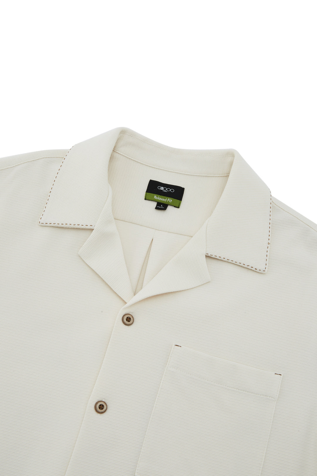 Cotton Blend Knit | Cotton Blend Short-Sleeve Casual Shirt