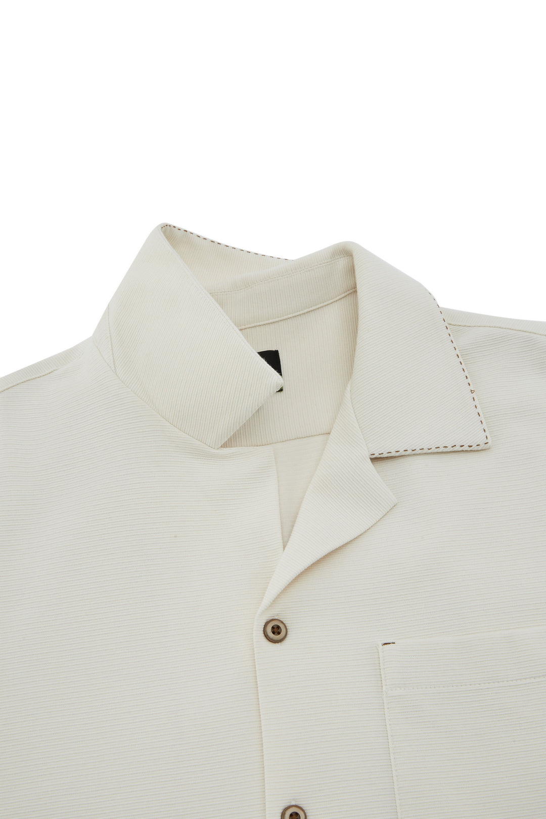 Cotton Blend Knit | Cotton Blend Short-Sleeve Casual Shirt