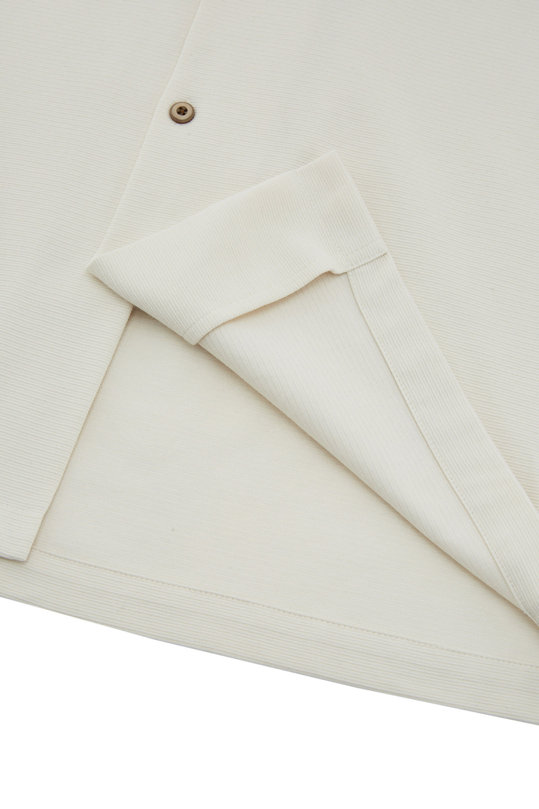 Cotton Blend Knit | Cotton Blend Short-Sleeve Casual Shirt
