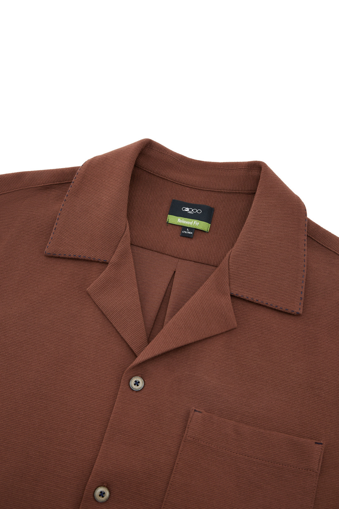 Cotton Blend Knit | Cotton Blend Short-Sleeve Casual Shirt