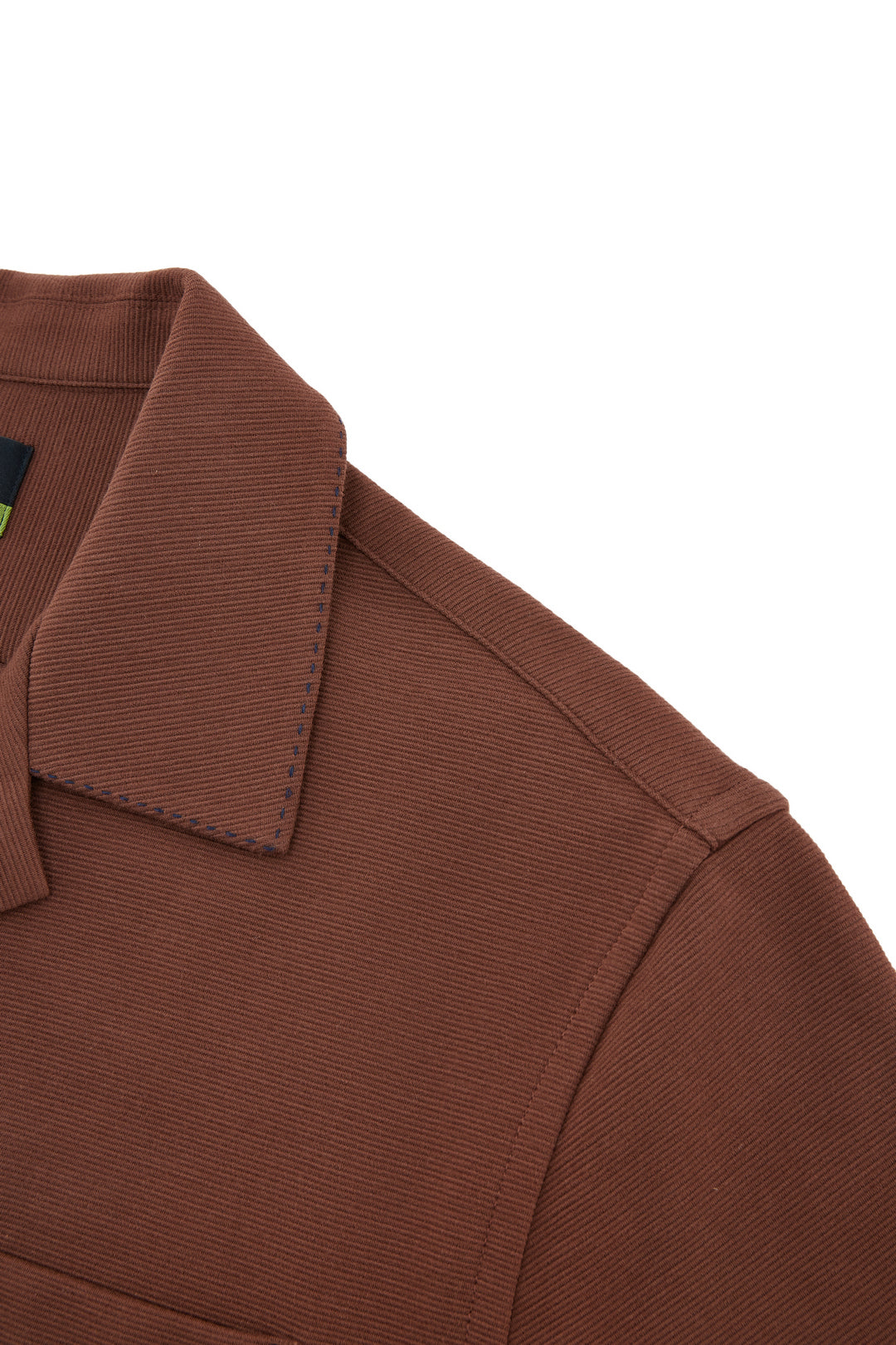 Cotton Blend Knit | Cotton Blend Short-Sleeve Casual Shirt