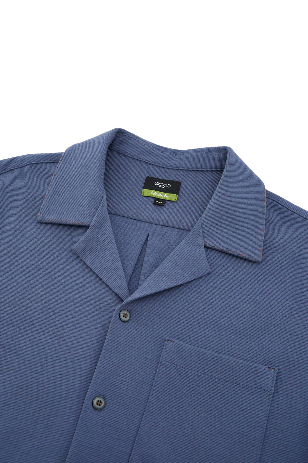 Cotton Blend Knit | Cotton Blend Short-Sleeve Casual Shirt