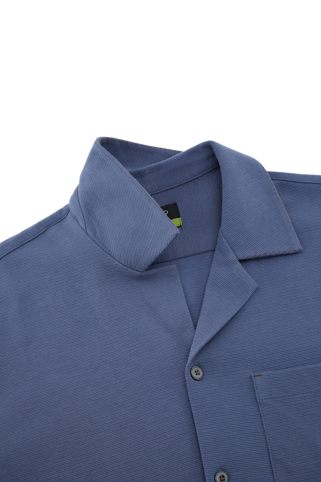 Cotton Blend Knit | Cotton Blend Short-Sleeve Casual Shirt