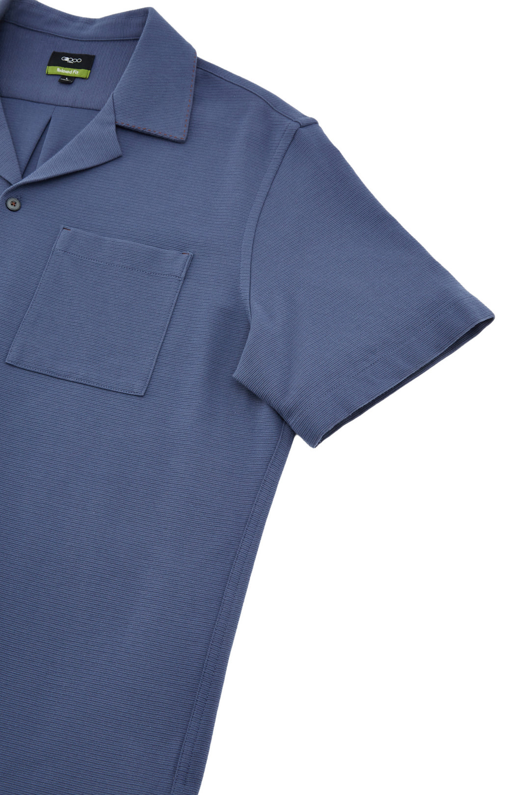 Cotton Blend Knit | Cotton Blend Short-Sleeve Casual Shirt