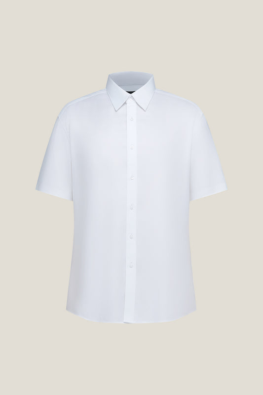 G2000 MAN-non-iron-short-sleeve-dress-shirt-61131352-White