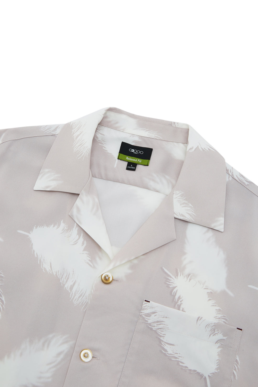 Soft Modal Blend Short-Sleeve Casual Shirt