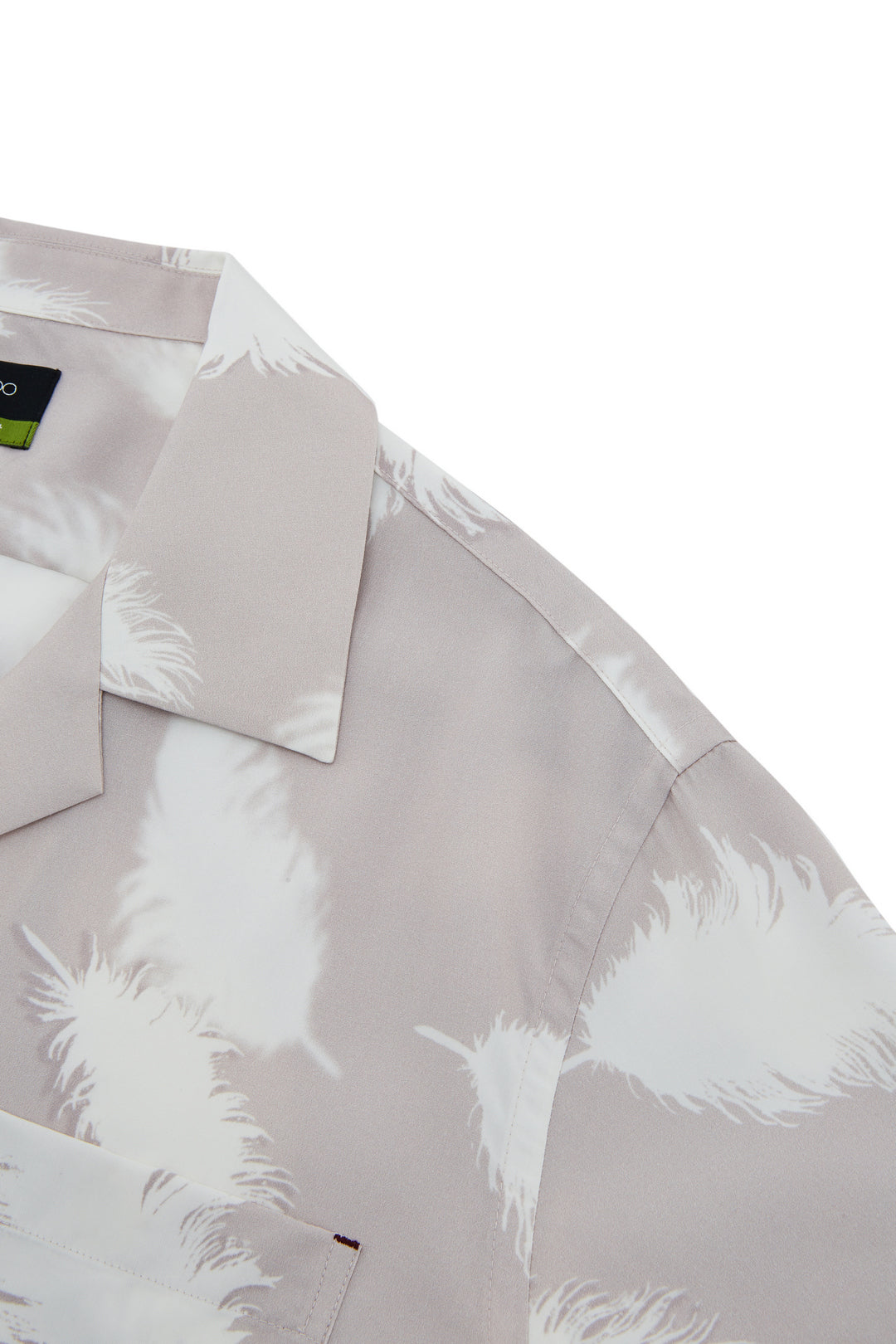Soft Modal Blend Short-Sleeve Casual Shirt