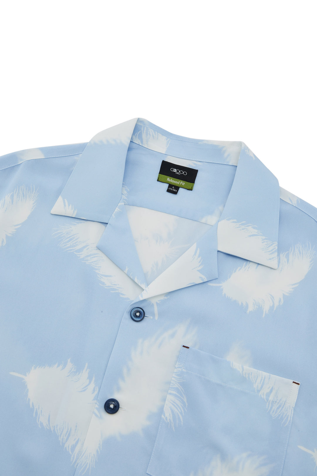 Soft Modal Blend Short-Sleeve Casual Shirt