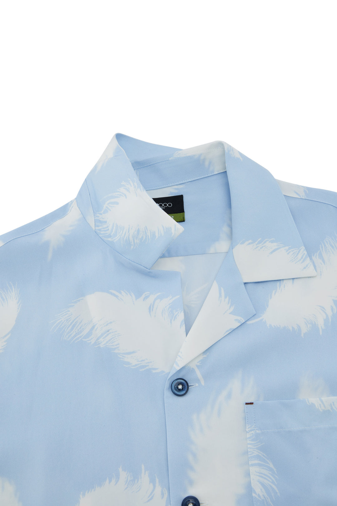 Soft Modal Blend Short-Sleeve Casual Shirt