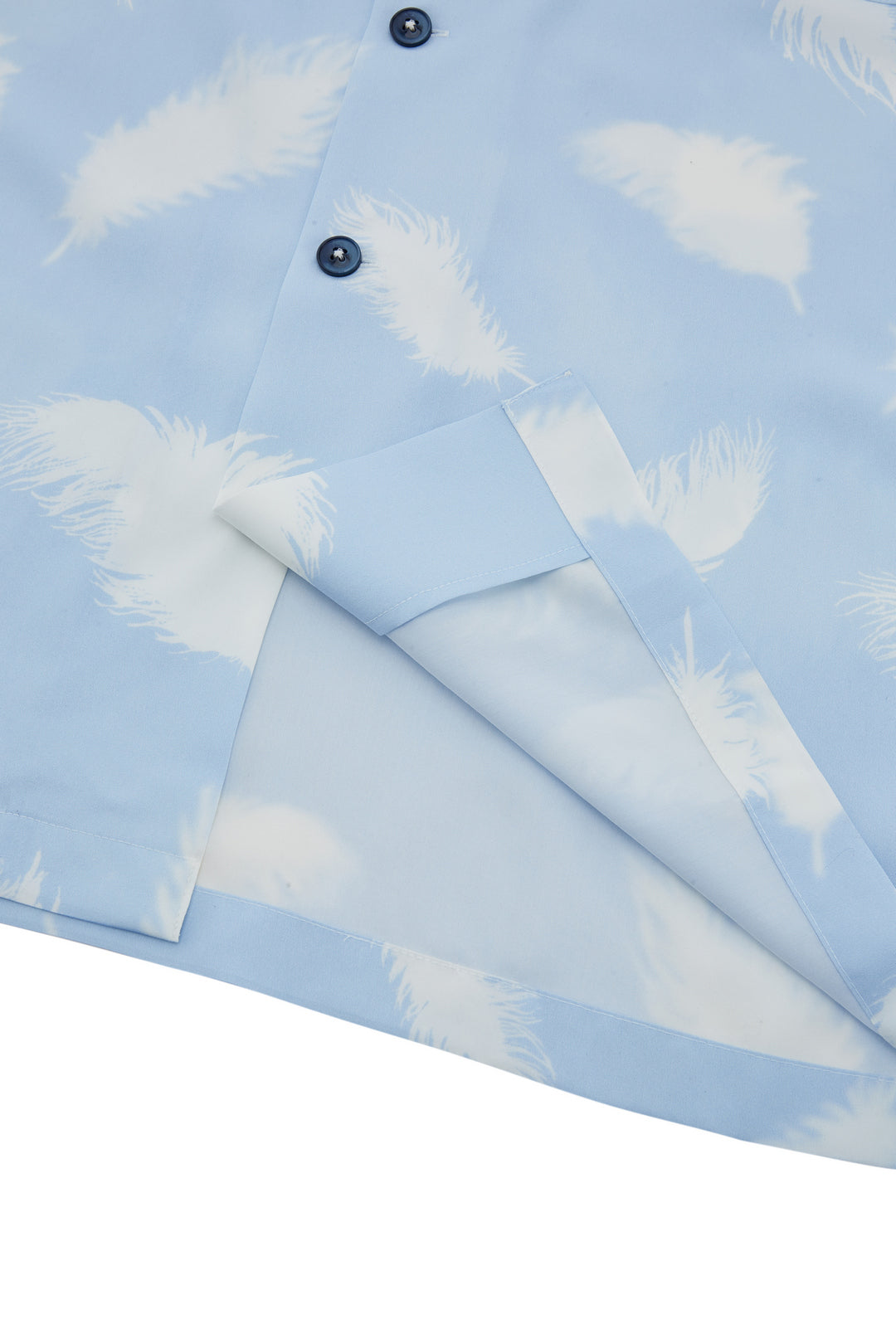 Soft Modal Blend Short-Sleeve Casual Shirt