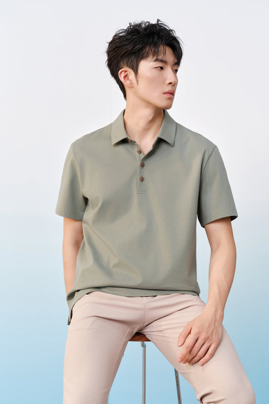 G2000 MAN-cool-touch-polo-shirt-61140144-Green