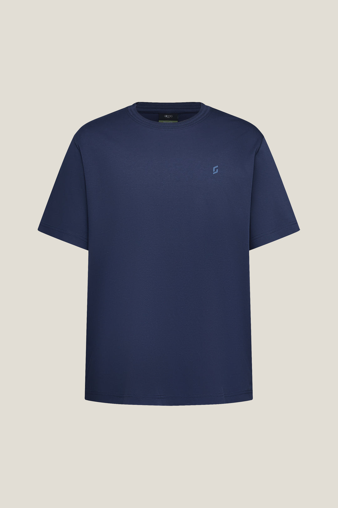 G2000 MAN-100-cotton-short-sleeve-casual-t-shirt-61140194-Blue