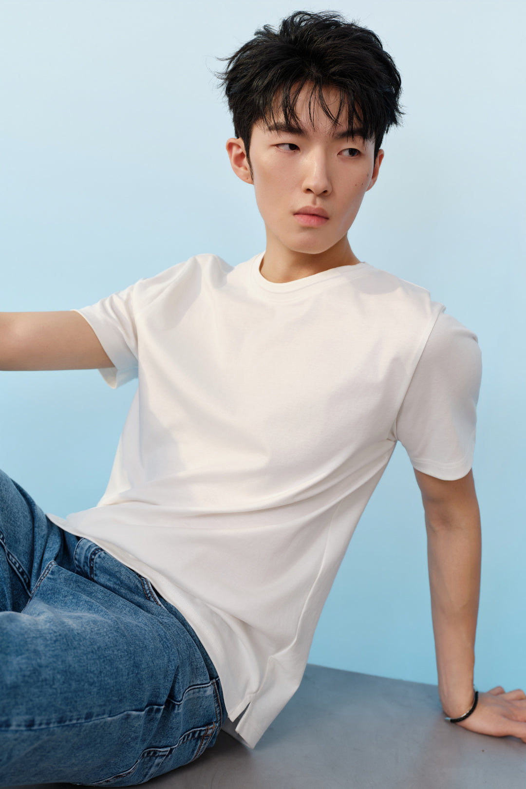 G2000 MAN-cool-touch-short-sleeve-casual-t-shirt-61140208-White