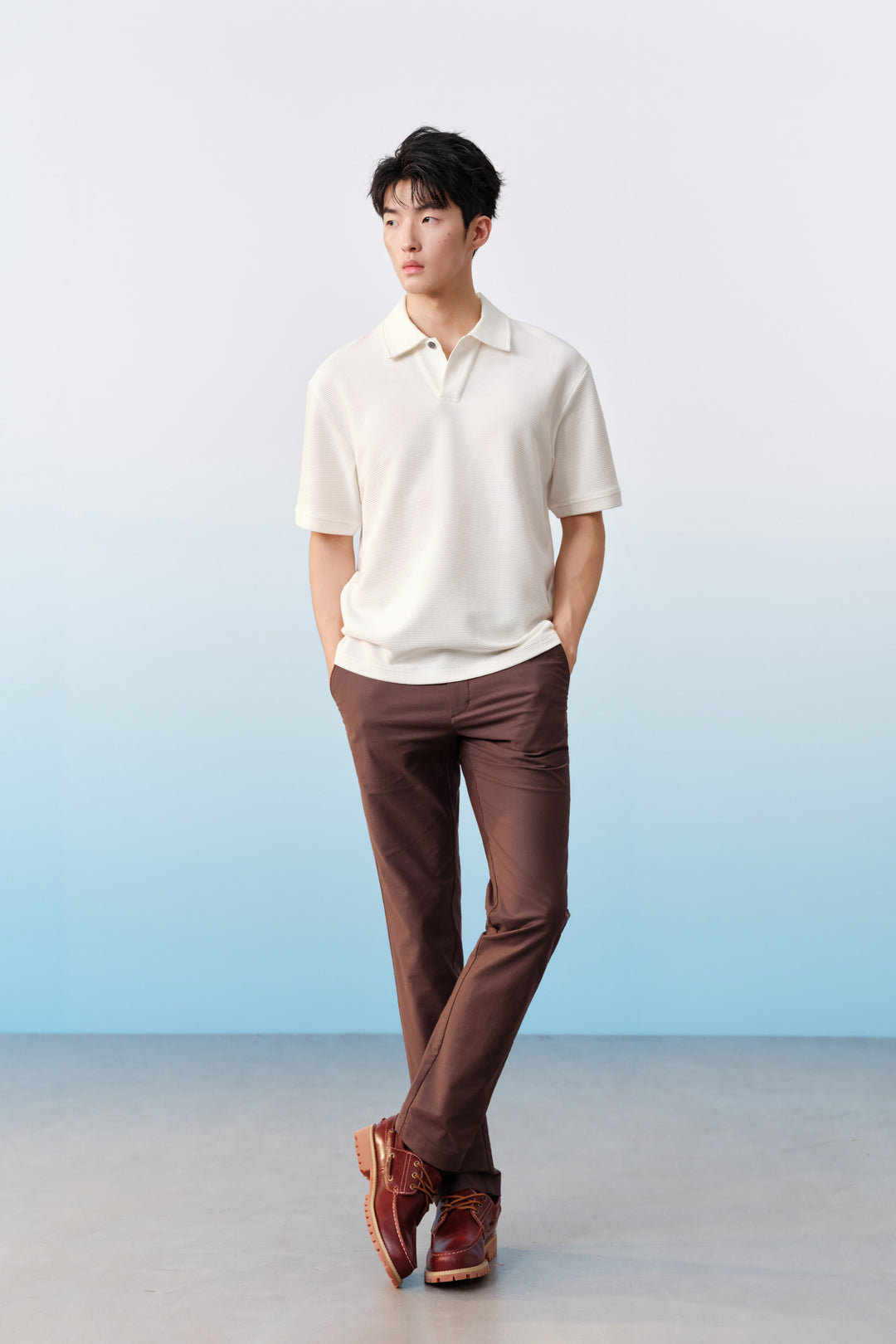Oversize Fit Polo恤