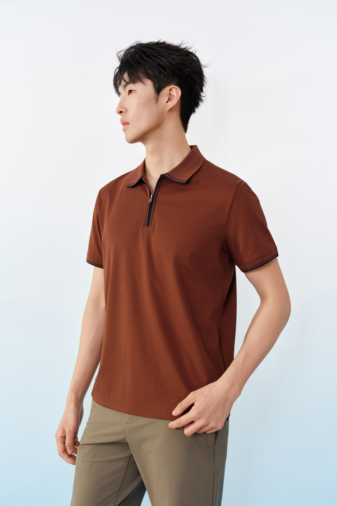 Mercerized Polo恤