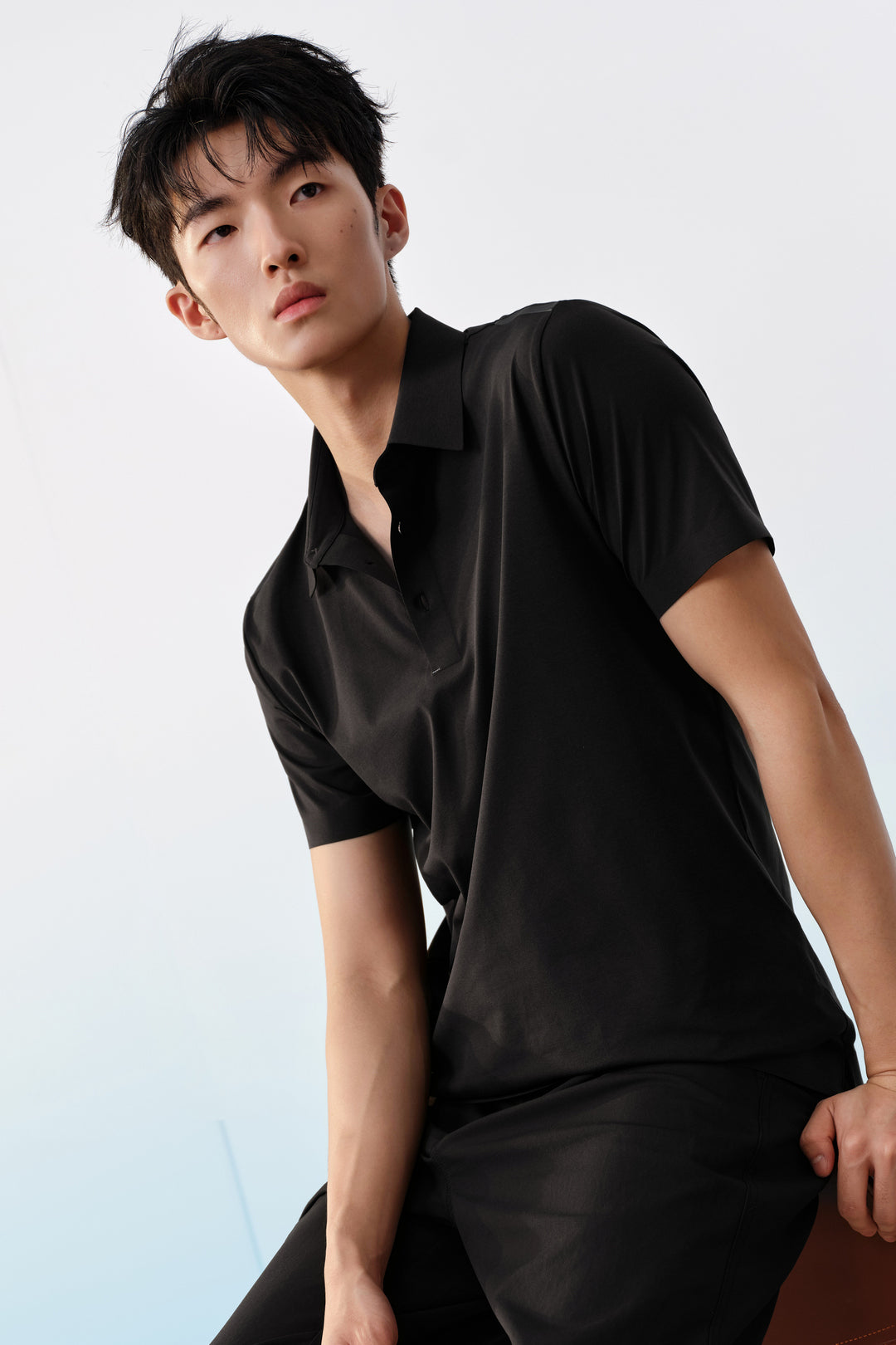 G2000 MAN-golf-collection-wicking-舒適剪裁-polo-shirt-61143328-Grey