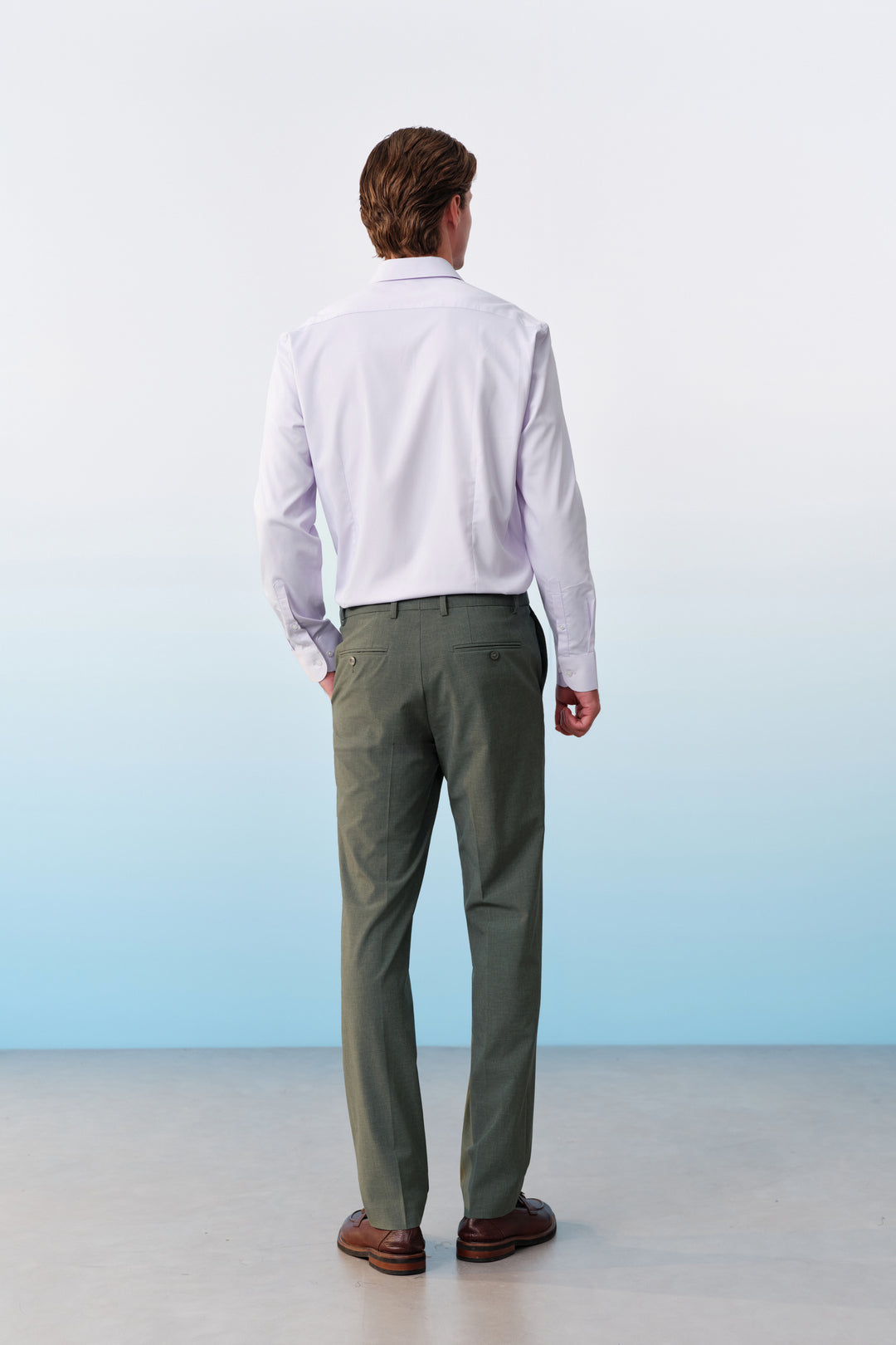 Three Proof Finish | Hidden Elastic Waistband 套裝西裝褲