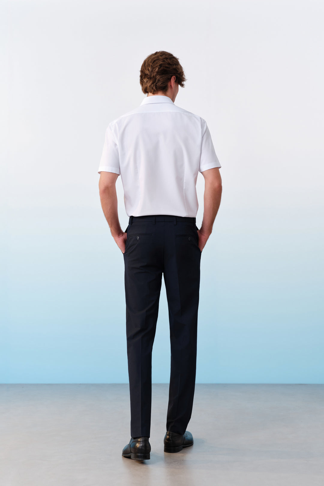 Quick Dry-Wicking | Hidden Elastic Waistband Dress Pants