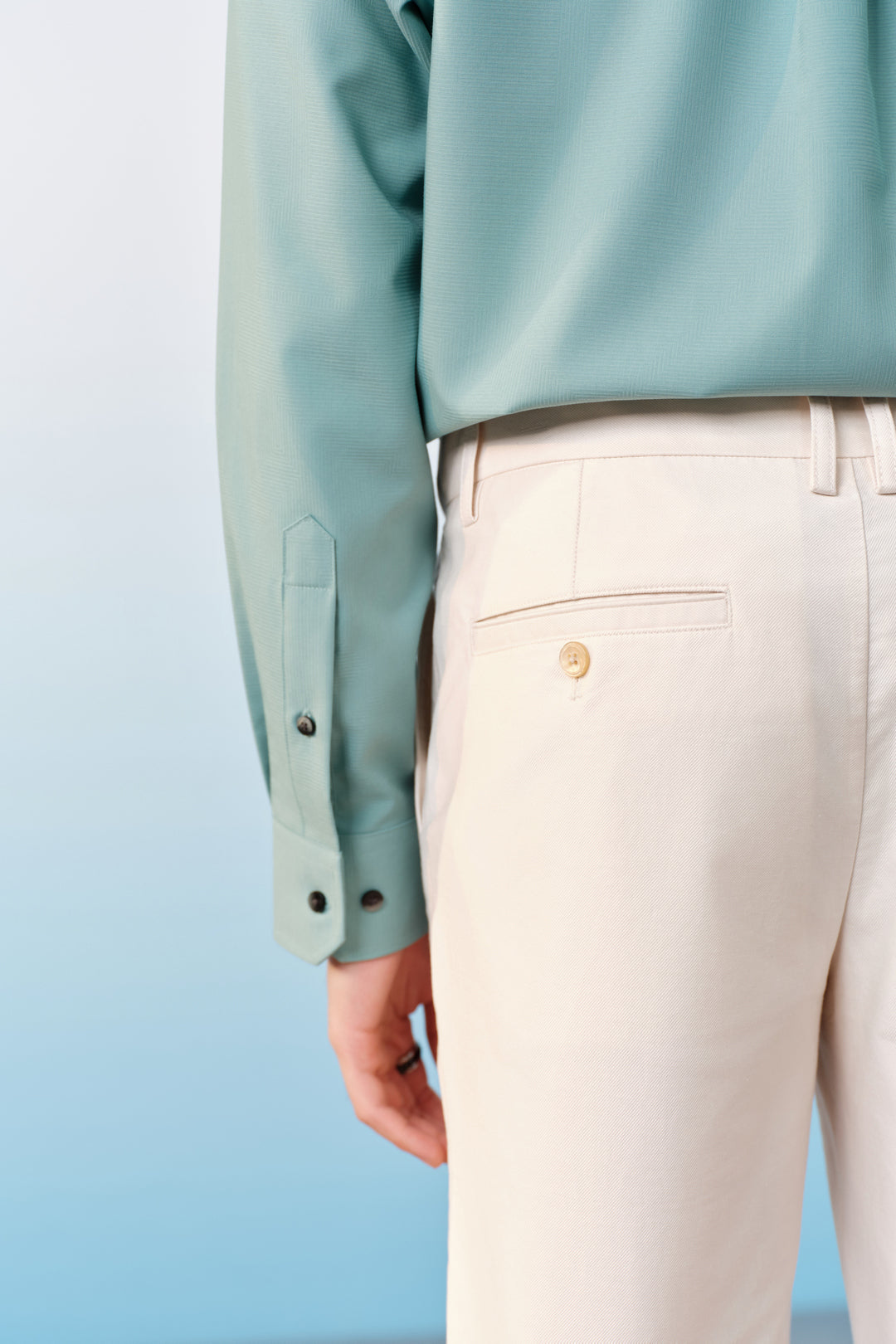 Hidden Elastic Waistband | Cotton Blend Casual Shorts