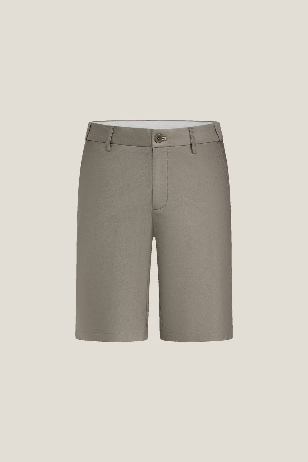 G2000 MAN-hidden-elastic-waistband-cotton-blend-casual-shorts-61161019-Brown