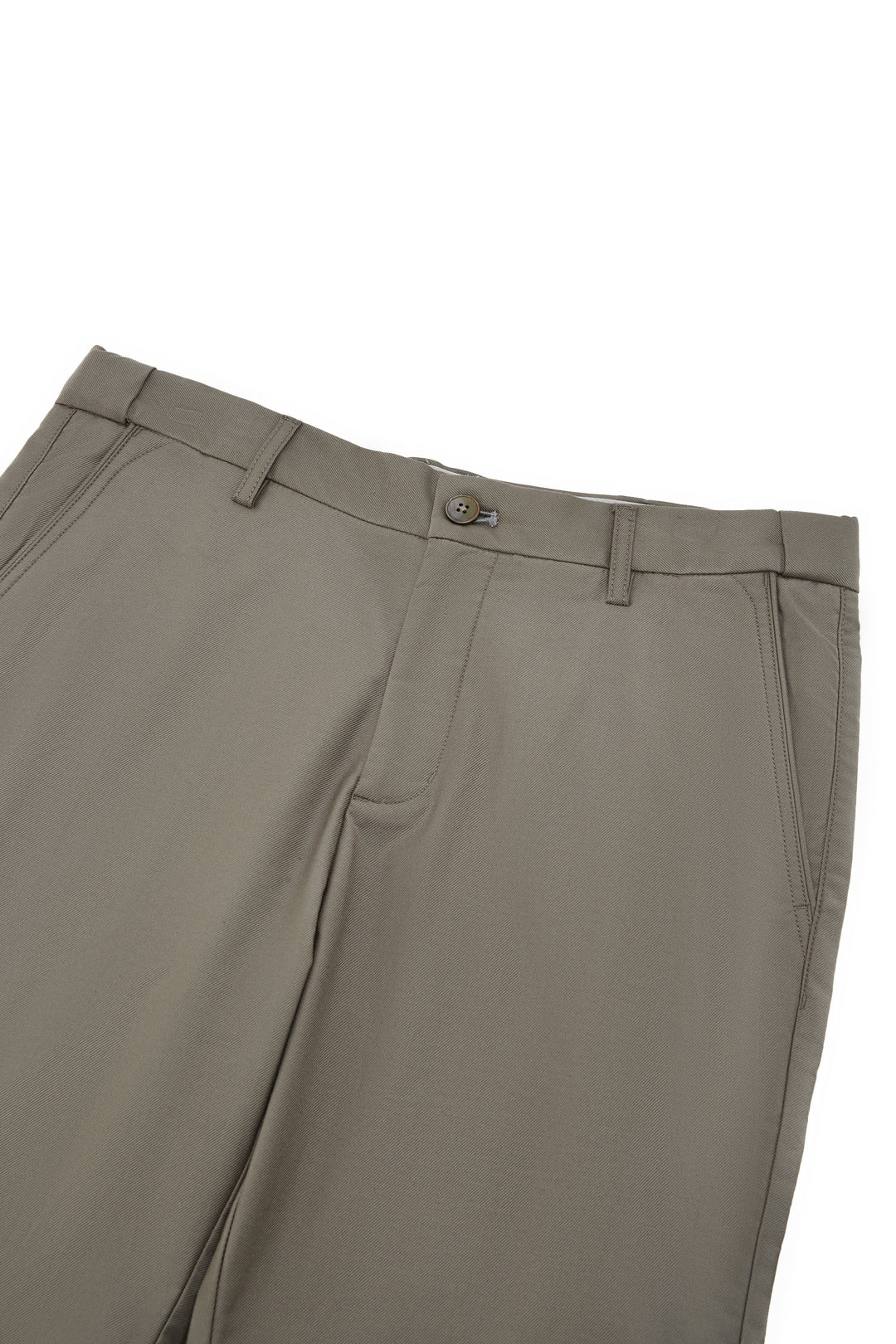 Hidden Elastic Waistband | Cotton Blend Casual Shorts