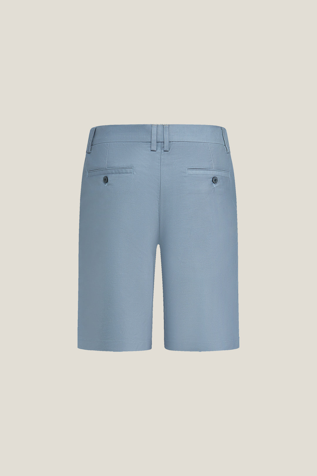 Hidden Elastic Waistband | Cotton Blend Casual Shorts