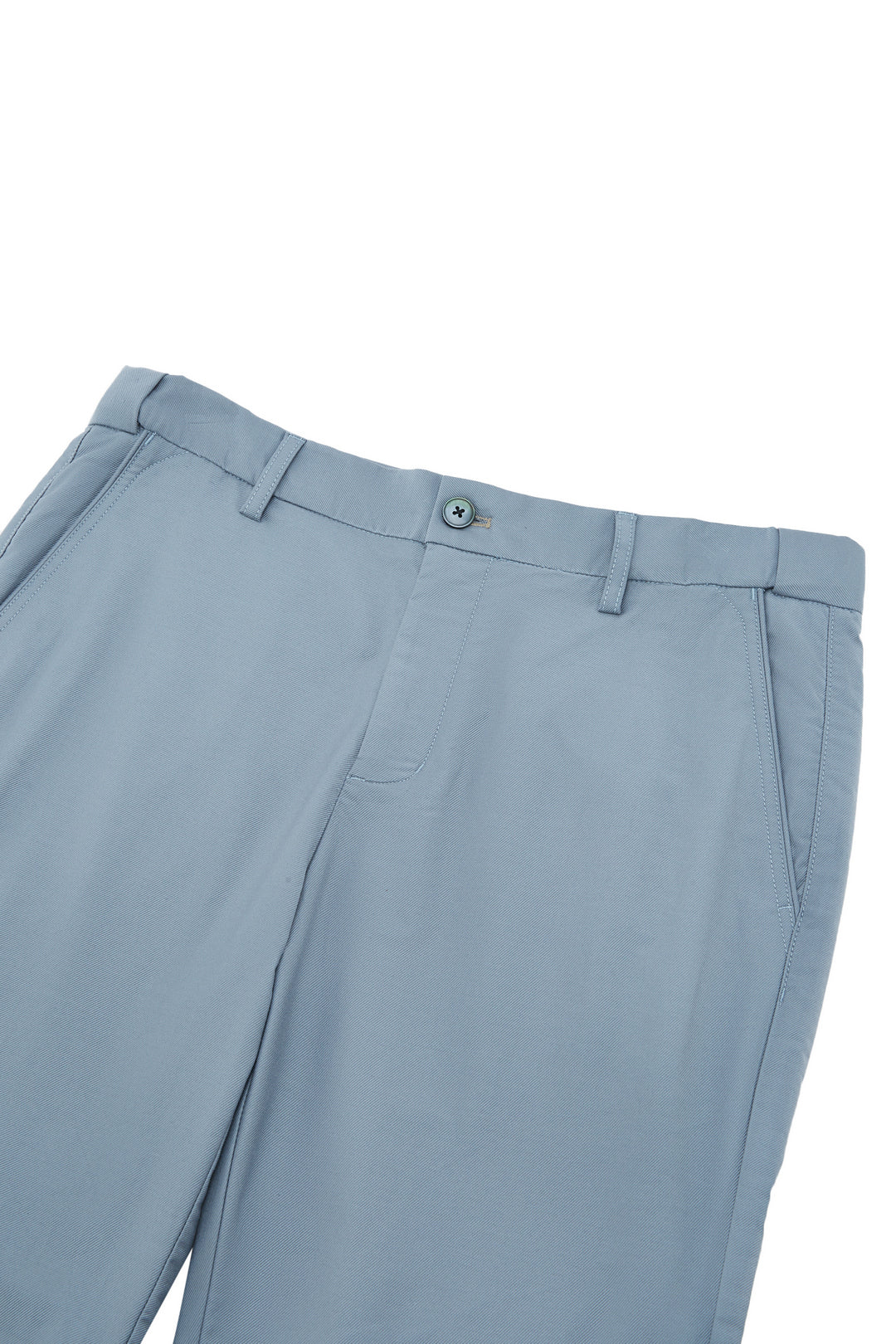 Hidden Elastic Waistband | Cotton Blend Casual Shorts