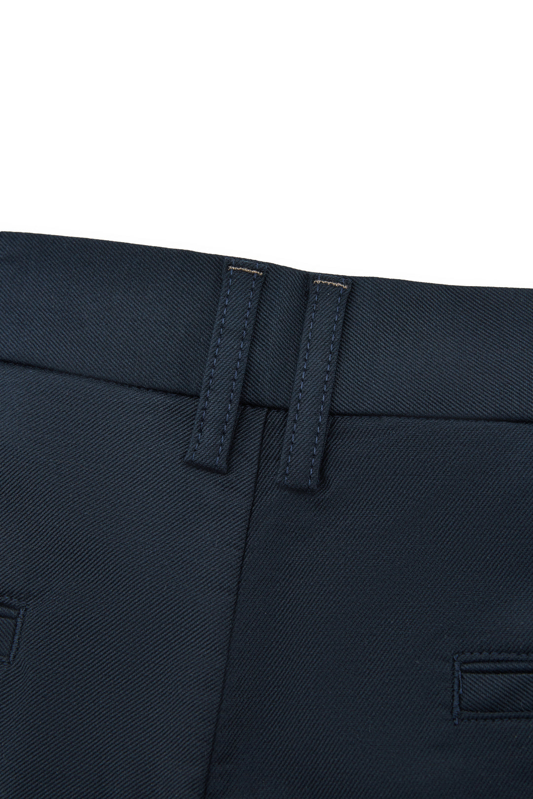 Hidden Elastic Waistband | Cotton Blend Casual Shorts