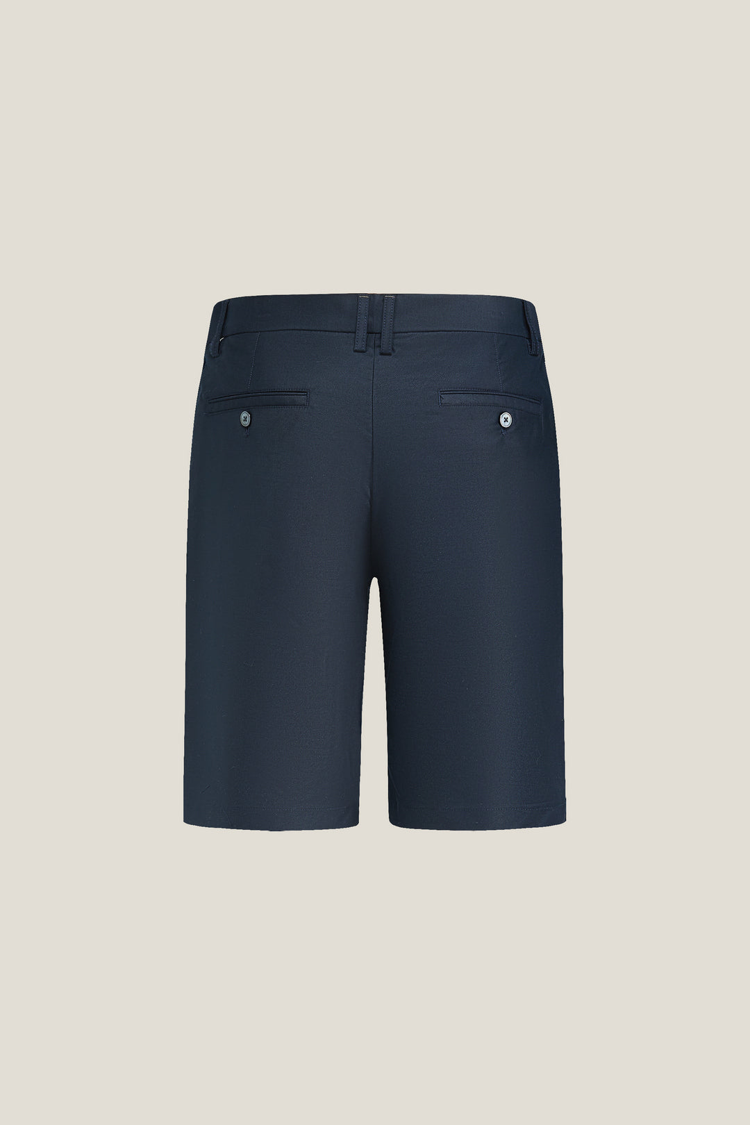 Hidden Elastic Waistband | Cotton Blend Casual Shorts