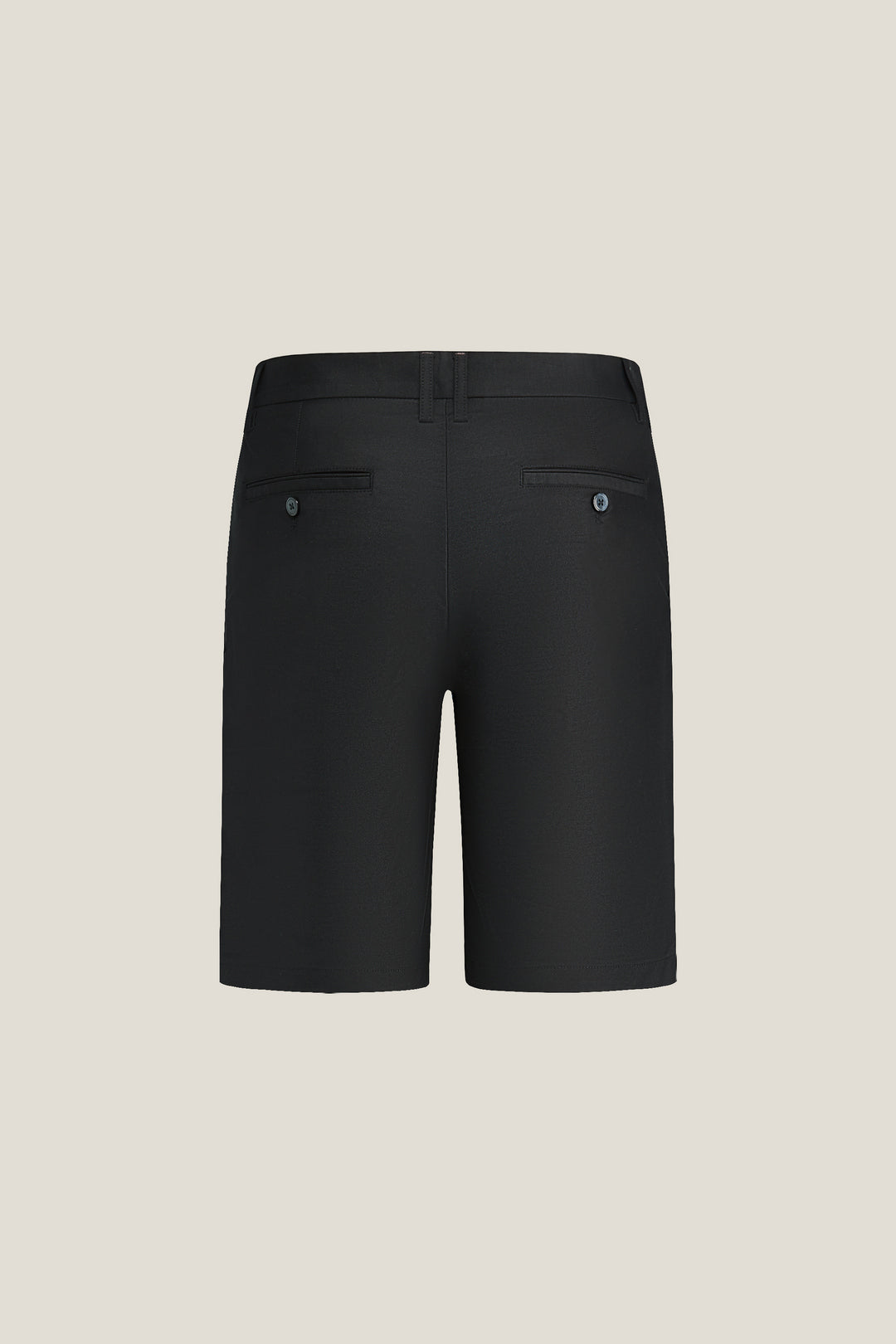 Hidden Elastic Waistband | Cotton Blend Casual Shorts