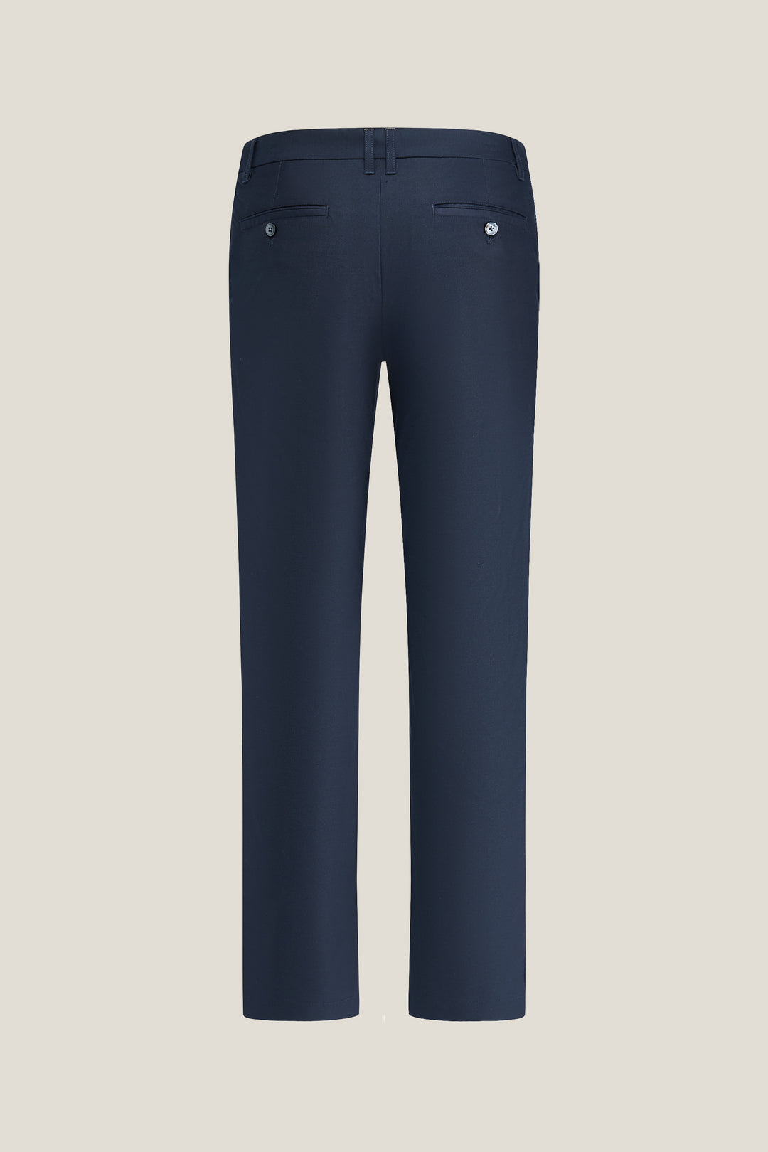 Hidden Elastic Waistband | Cotton Blend Chinos
