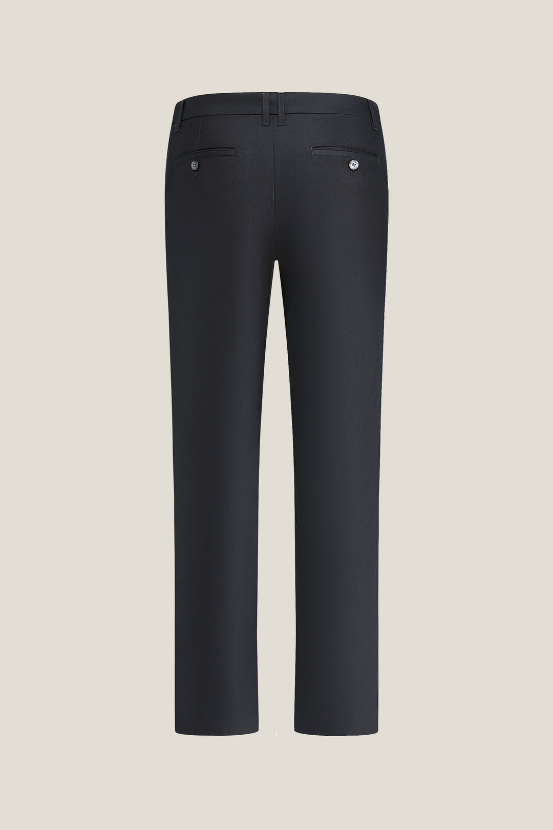 Hidden Elastic Waistband | Cotton Blend Chinos