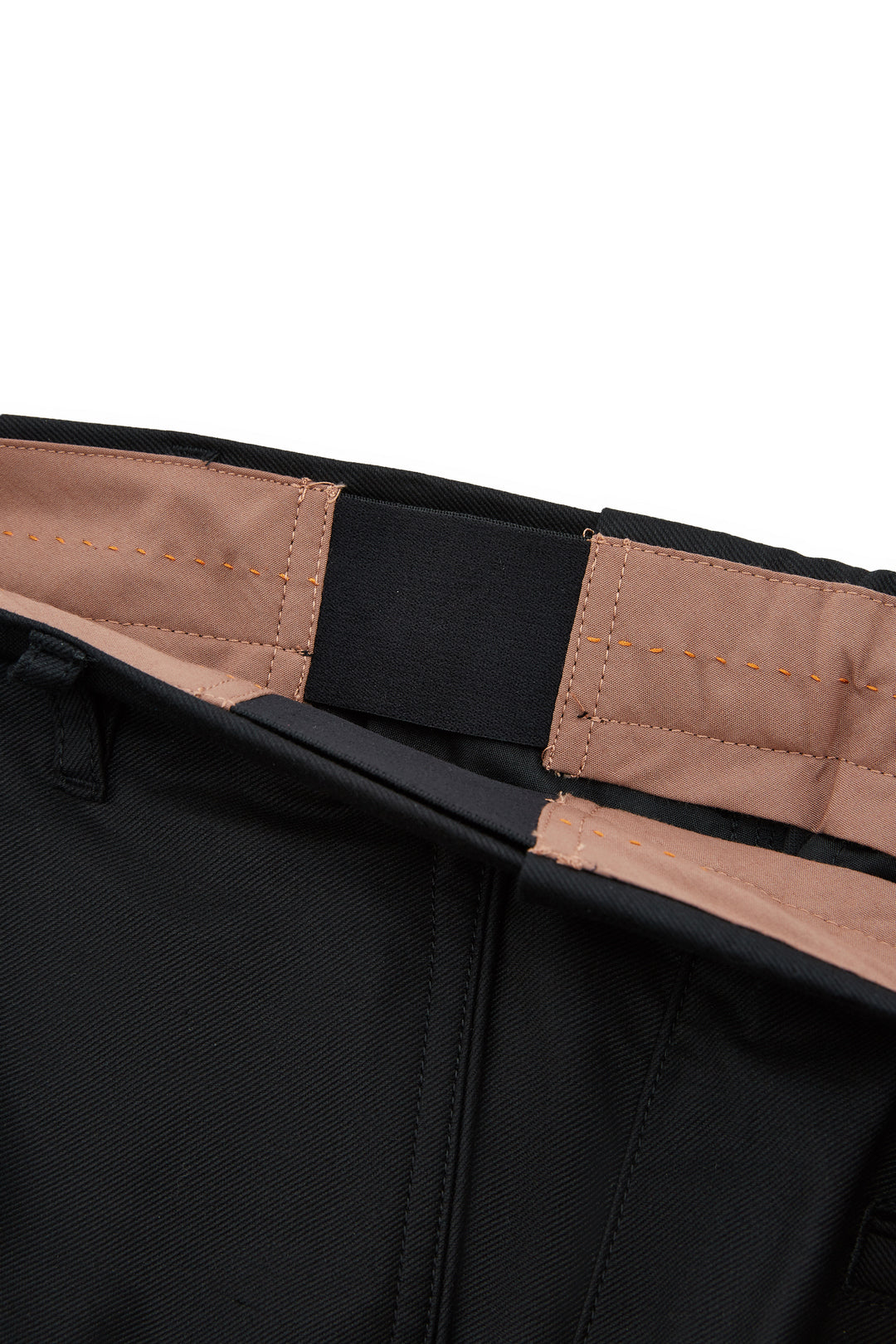 Hidden Elastic Waistband | Cotton Blend Chinos