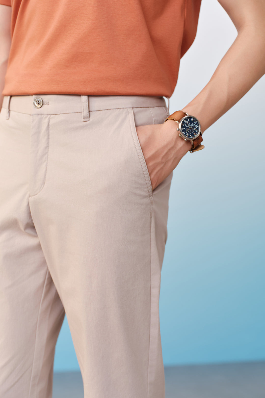 Cool Touch | Cotton Blend Chinos